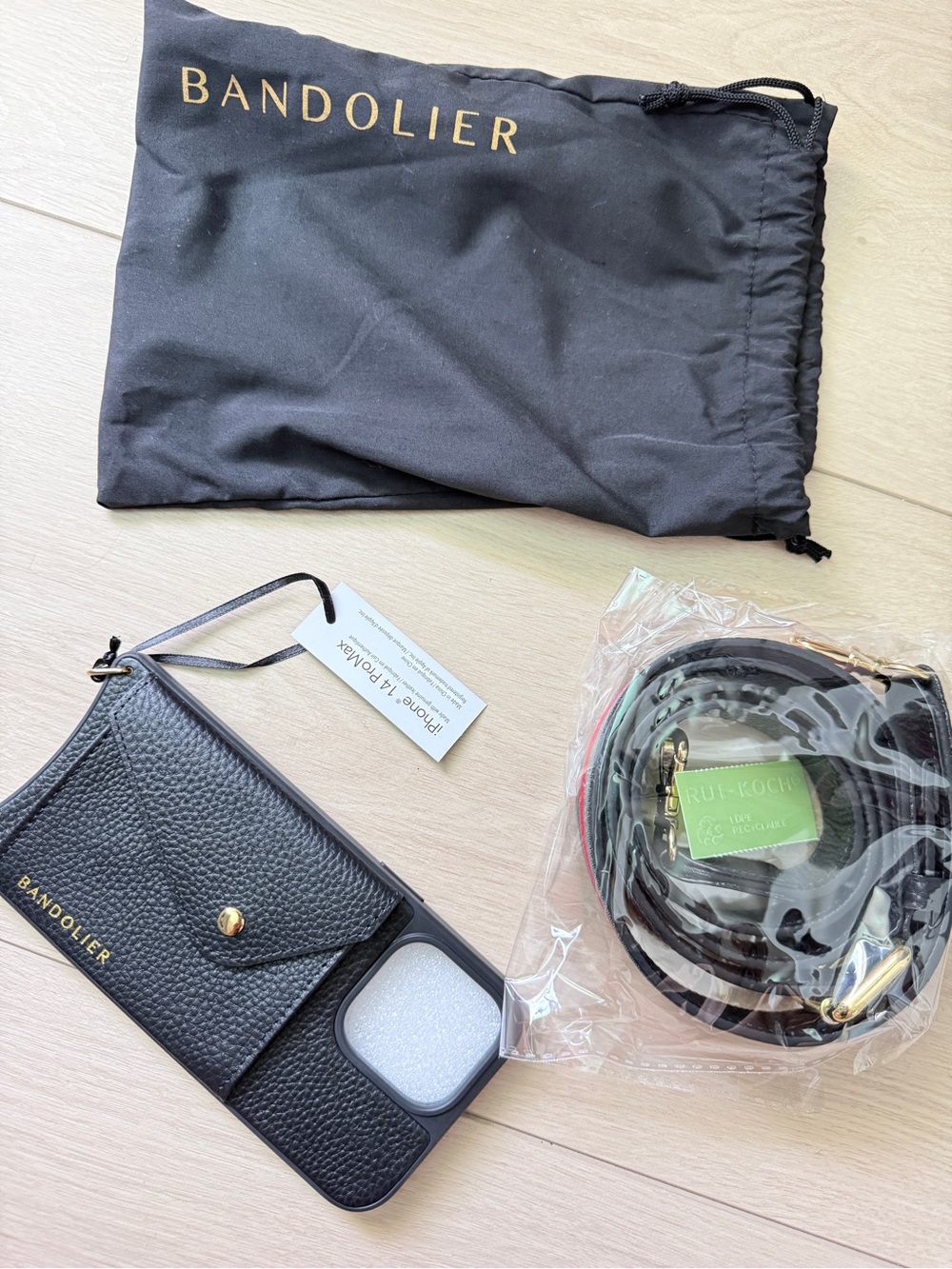 Brand New Bandolier Case & Strap. iPhone 14 ProMax.